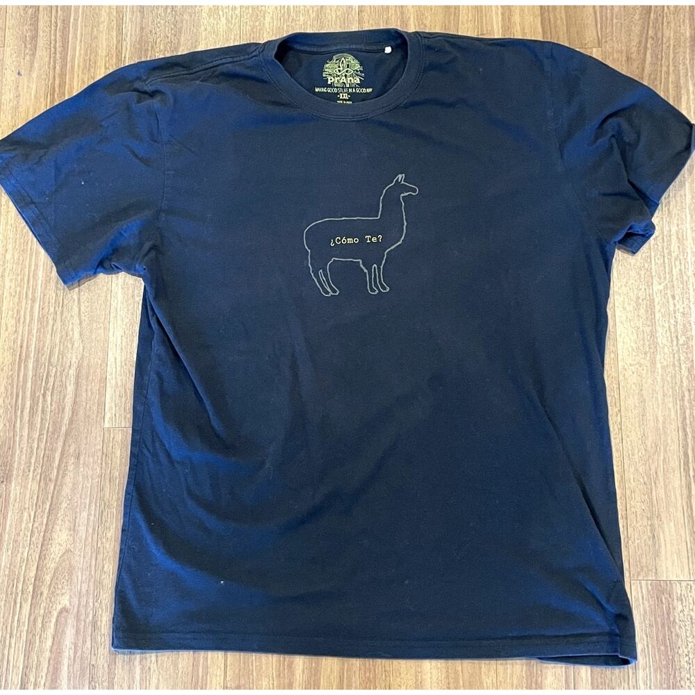 Prana Men's T-Shirt Size XXL Fair Trade Certified Cotton